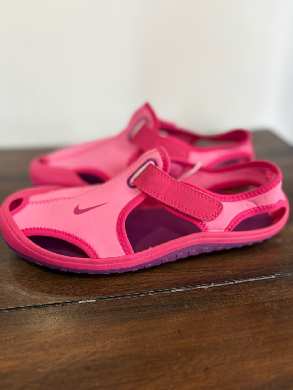 Nike Sunray Protect Kids' Pink Water-Friendly Sport Sandals NWT